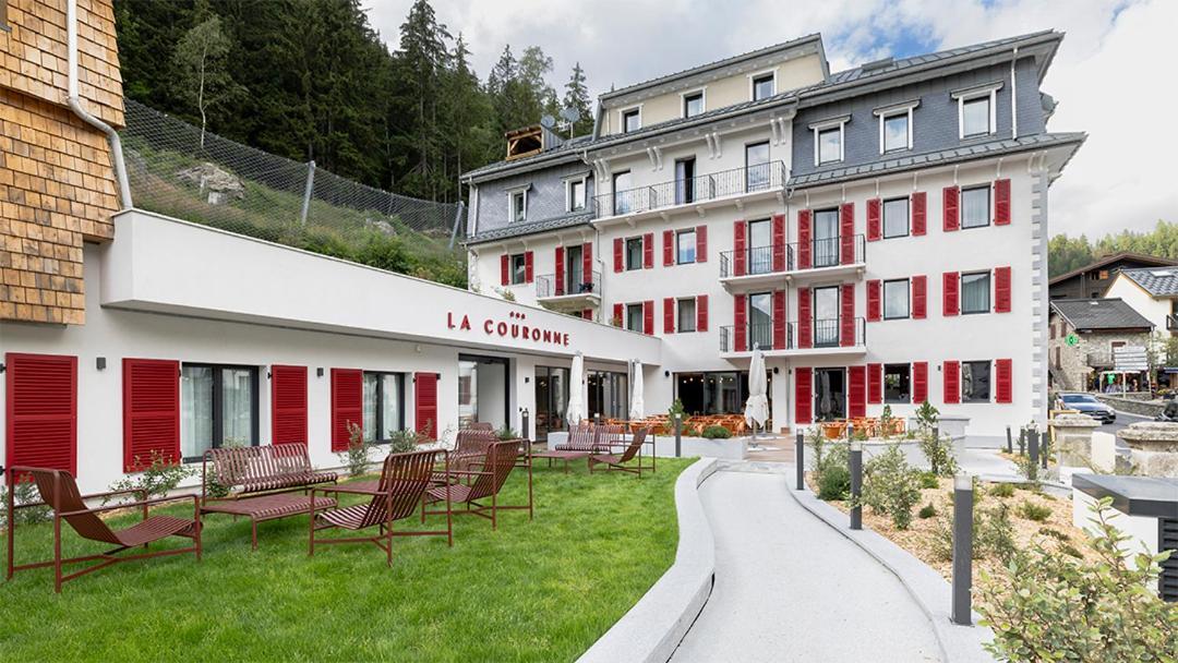 שאמוני Hotel Restaurant La Couronne מראה חיצוני תמונה