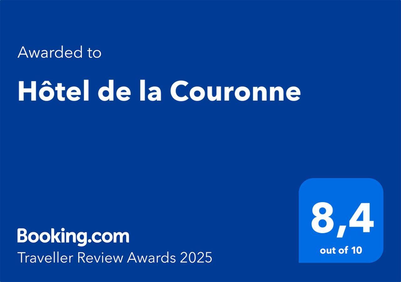 שאמוני Hotel Restaurant La Couronne מראה חיצוני תמונה